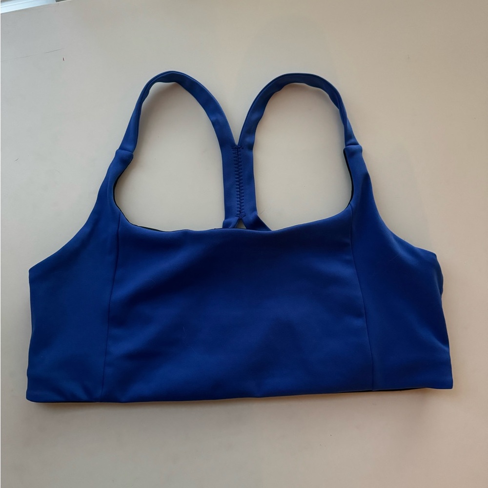 Blue Sports Bra